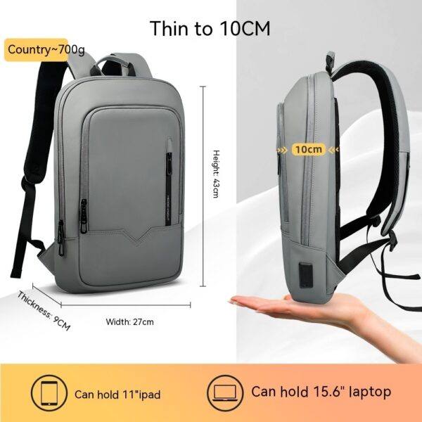 Business Lightweight Multifunctional Backpack For Men - Image 2