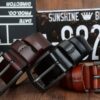 Dynamic buckle leather belt belt - Image 10