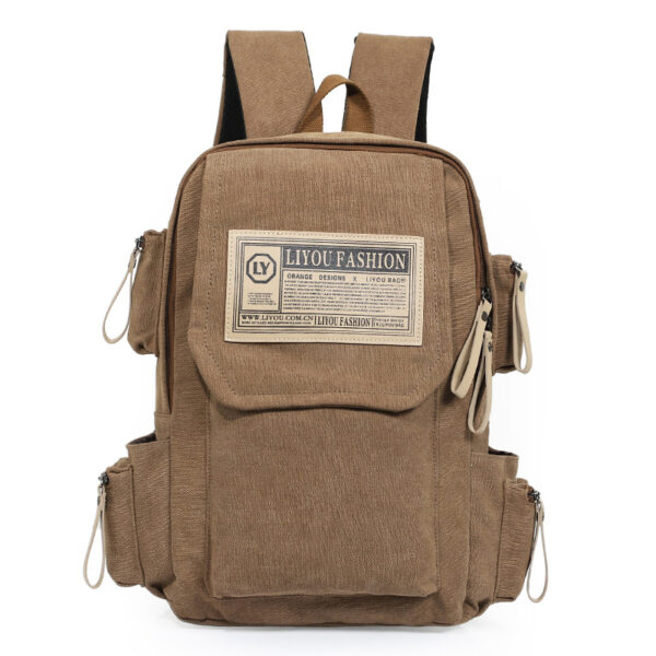 Canvas Leisure Sports Travel Backpack - Image 2