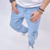 Men's New Style Jeans Straight Pants Pure Color Trend New Fashion - Image 2