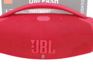 Boombox 3 hight power portable handheld subwoofer Waterproof and dustproof wirelessBluetooth speaker Red