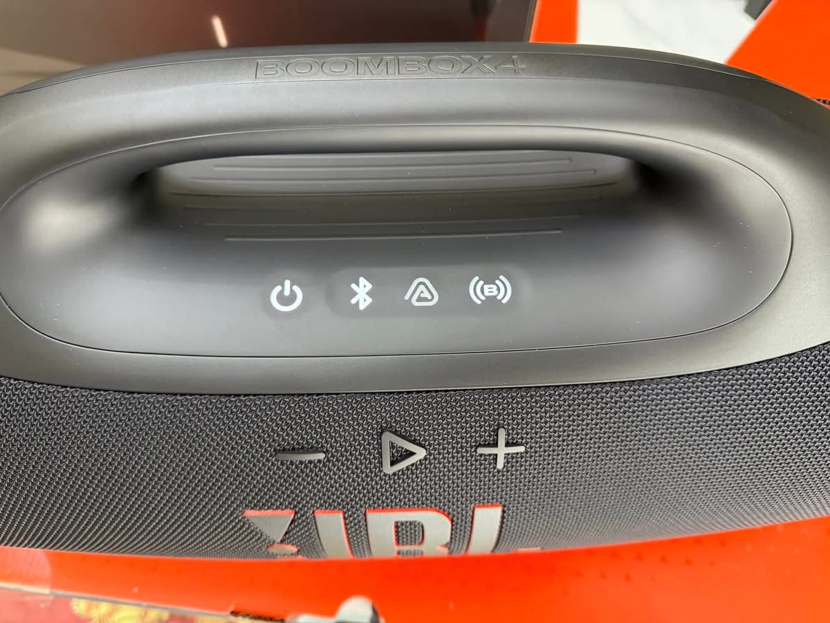 Powerful Boombox 4 Portable Bluetooth Speaker, Black - Image 6